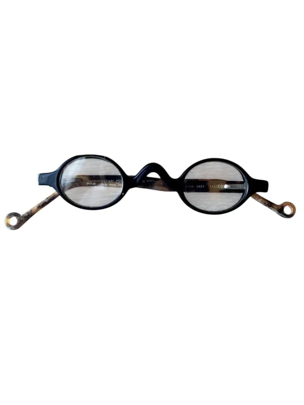 Morgenthal Frederics Lifesaver OV35 2897 Round Eyeglass - Restoration or Parts
